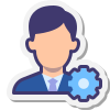 طراحی سایت در اصفهان (قیمت و نمونهکار + مشاوره رایگان) ✅ 11 icons8 admin settings male 100 طراحی سایت در اصفهان